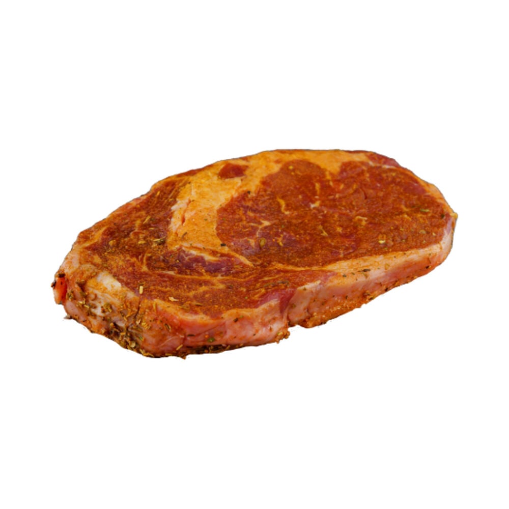 Rinds-Steak (Hohrücken) gewürzt